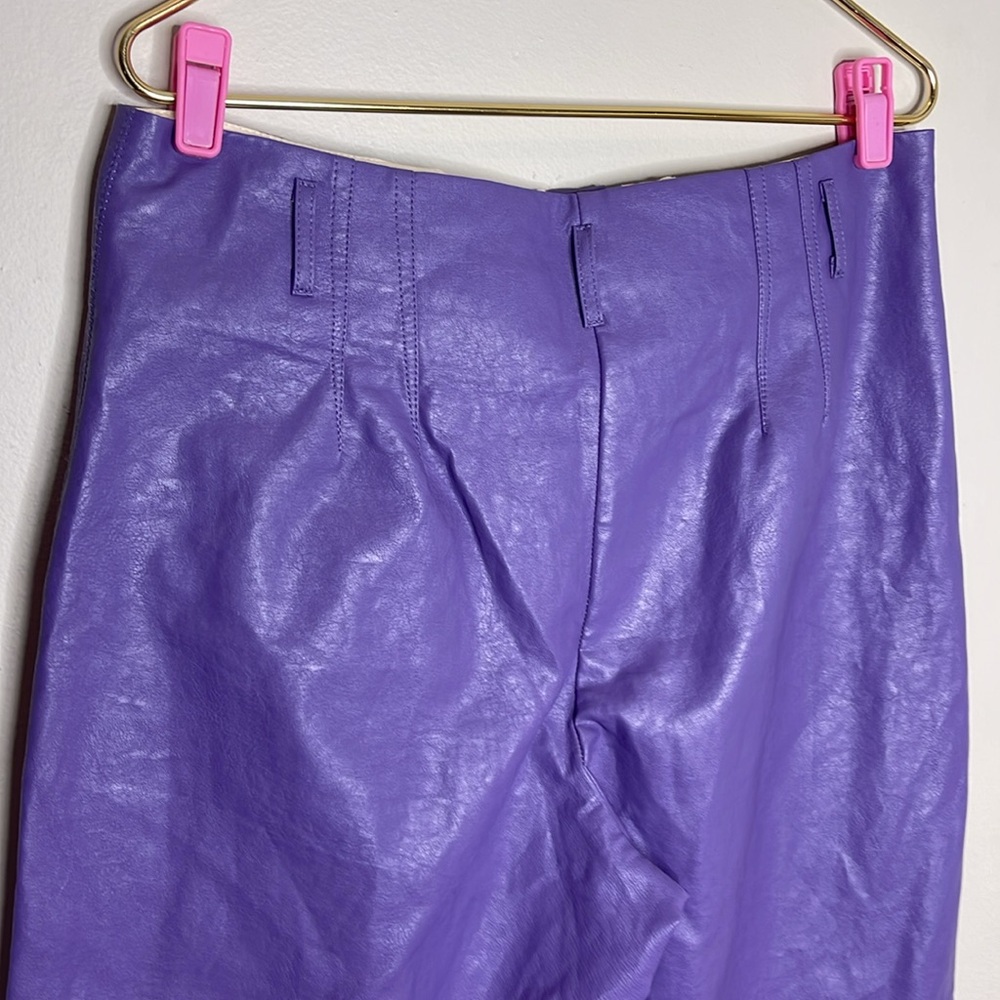 Beatrice B‎ Violet Wax Coated Pant - Picture 8 of 11